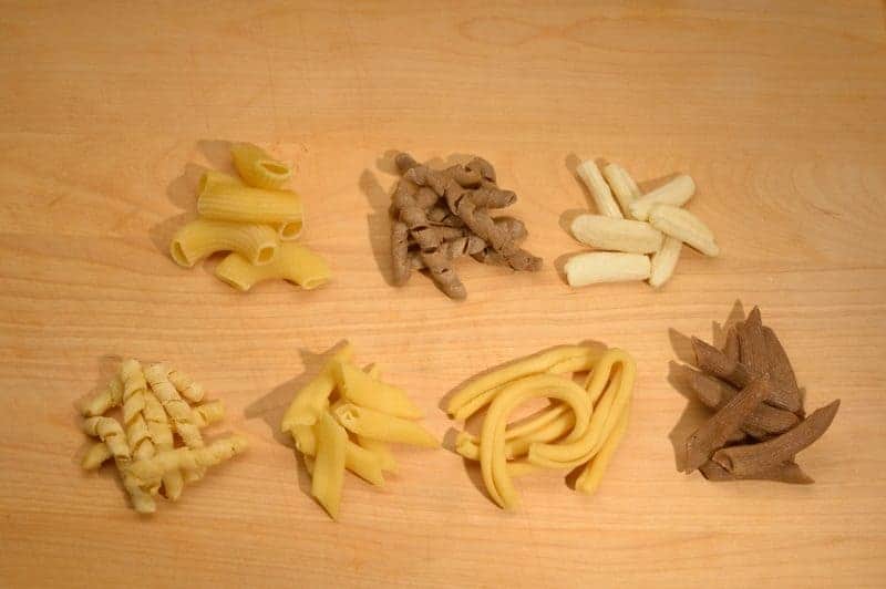 short cut pasta collection